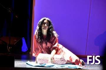 Espectáculo de la humorista y actriz Yanely Hernández en el Teatro de Telde/TA y Francisco Javier Santana.